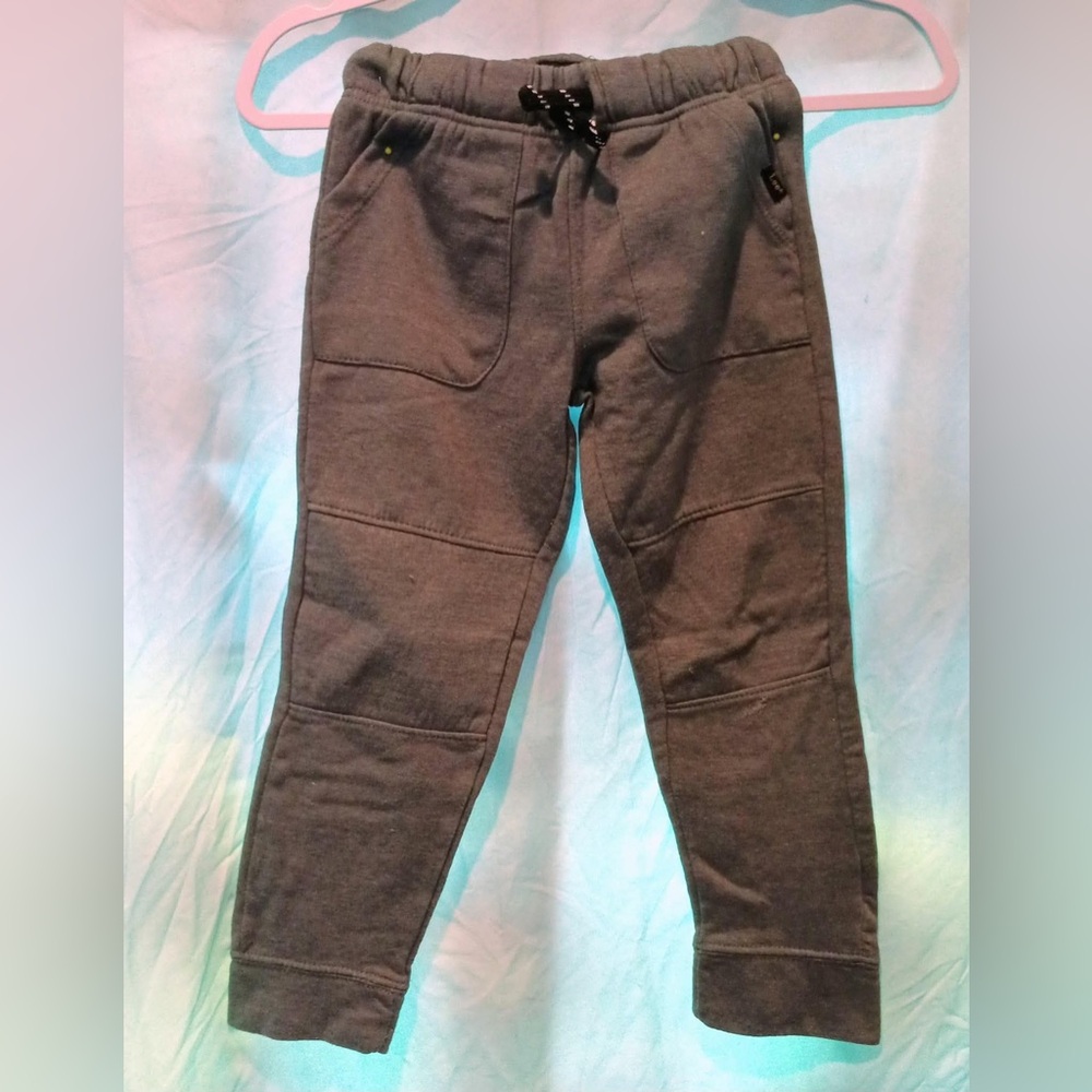 Lee Kids Charcoal Gray Jogger Sweatpants